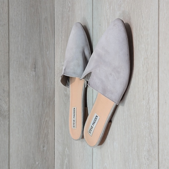 Steve Madden Women Ally Leather The Pointed Toe flats shoes sz 9M - Picture 1 of 13